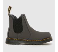 Dr. Martens Grey 2976 Leonore Toddler Boots UK 7 (EU 24)