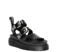 Dr. Martens Gryphon Quad Leather Gladiator Platform Sandals - BLACK - UK Size 8-43105001