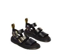 Dr. Martens unisex-adult Gryphon Sandals, Black, 9 Women/8 Men