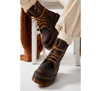 Dr. Martens Jadon Archive Boots Shoe at Free People in Dark Brown Crazy Horse, Size: US 7 - female
