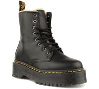 Dr Martens Jadon Fl 8 Eye Platform Zip Womens Boots In Black Size UK 3 - 8