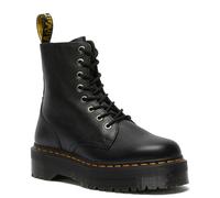 Dr Martens Black Jadon Iii Pisa Leather Platform Boots