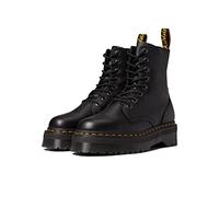 Dr Martens Black Jadon Iii Pisa Leather Platform Boots