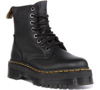 Dr. Martens Unisex 8 Eye Combat Boot, Black Pisa, 6 UK