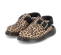 Dr. Martens JORGE 2 Women's Mules Beige Suede Leopard, Light tan, 6 UK