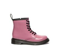 Dr Martens Junior 1460 J 8 Eye Boot Dms Pink Patent Lamper, Pink, Size 1 Older Pink