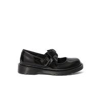 Dr Martens Junior Maccy II Patent Leather Mary Jane Shoes - Black, Black, Size 13 Younger Black