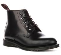 Dr Martens Lace Up Polished Smooth Leather Womens Boot In Black UK 4 - 8