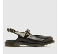 Dr. Martens Madaline Mary Jane Flats in Burgundy UK 8 (EU 42)