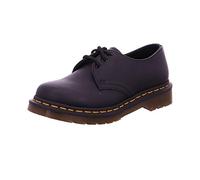 Dr. Martens Women's 1461 W Virginia Leather 3-Eye Shoes - Black - UK 7