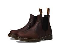 Dr. Martens Men's 2976 Chelsea Boot, Chestnut Brown Waxed Full Grain Leather, 6 UK