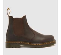 Dr Martens Men's 2976 Stitch Chelsea Boots in Dark Brown, Leather, Size: 8 UK 8 (EU 42)