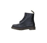 Dr. Martens Mens Classic Black Leather 1460 Smooth 8 Eyelet Lace up Boots-UK 8 (EU 42)