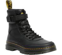 Dr. Martens Men's Combs Amphibians, Black Wyoming & Black Pu Polyurethane, 10 UK