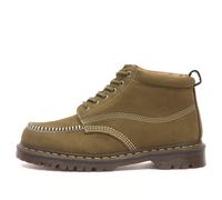 Dr. Martens Men's Lowell Chukka Boot Olive Milled Nubuck UK 7