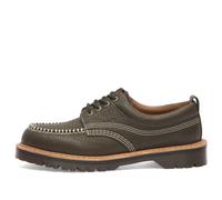 Dr. Martens Men's Lowell Shoe Olive Wild Grain UK 6