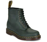 Dr. Martens Mid Boots 1460 GREEN CRAZY HORSE in Green 3
