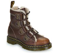 Dr. Martens Women's 1460 LTT Fl Fashion Boot, Dark Brown, 6 UK