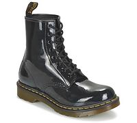 Dr. Martens Mid Boots 1460 W BLACK PATENT LAMPER in Black 9