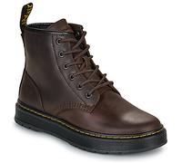 Dr. Martens Men Brookline Chukka Dark Brown Crazy Horse Platform, 6 UK