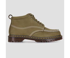 Dr. Martens Mid Boots Lowell Chukka DMs Olive Milled Nubuck WP in Kaki 8