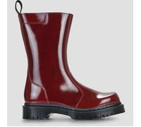 Dr. Martens Mid Boots Rejena Mid Cherry Red Laquered Leather in Bordeaux 7