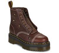 Dr Martens Sinclair Flower Lace Up Womens Boot In Dark Brown UK 3 - 8