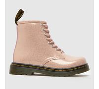 Dr. Martens Pale Pink 1460 Glitter Girls Toddler Boots UK 8 (EU 26)