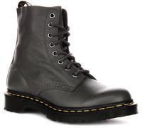 Dr Martens Pascal Virginia Womens 8 Eye Leather Boots In Black Size UK 3 - 8