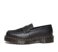 Dr. Martens Penton Bex Square Toe Hair-On & Leather Loafers 'Black' 31303001 7