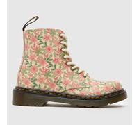 Dr. Martens Pink Multi 1460 Girls Junior Boots UK 2 (EU 34)