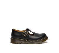 Dr Martens Polley T-Bar Shoe Smooth, Black, Size 8, Women Black