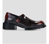 Dr. Martens Womens Maybole Mary Jane, Black+cherry Red Arcadia, 7