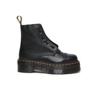 Dr Martens Sinclair Soft Leather Platform Boots - Black, Black, Size 8, Women Black