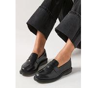 Dr Martens Temara Loafer Polished Smooth, Black, Size 4, Women Black