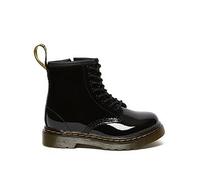 Dr Martens Toddler 1460 Patent Leather Lace-up Boot, Black, Size 8 Younger Black