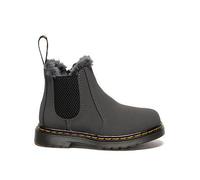 Dr Martens Toddler 2976 Leonore Faux Fur Lined Chelsea Boots, Grey, Size 7 Younger Grey