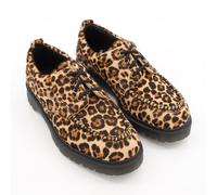 Dr Martens Tortoiseshell Hide Lowell Archive Leopard Print Shoes UK10 RRP£180