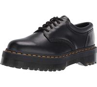 Dr. Martens Unisex 5 Eye Shoe Oxford, Black Polished Smooth, 10 UK