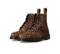 Dr. Martens Unisex-Adult 1460 Pascal Combat Boot, Light Tan Mini Leopard Spot, 5 Women/4 Men