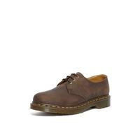 Dr. Martens 1461 3 Eyelet Leather Unisex Oxfords Shoes - Dark Brown - Size:UK 11