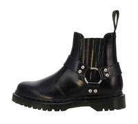 Dr. Martens Unisex-Adult 2976 Harness Chelsea Boot, Black, 6 Women/5 Men