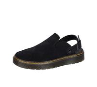 Dr. Martens Carlson Eh Suede Moss Back Mens Black Mules