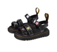 Dr. Martens Unisex-Adult Klaire (Little Big Kid) J, Black Glitter, 31 EU