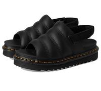 Dr. Martens Unisex-Adult Kole Sandal, Black, 9 Women/8 Men