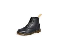 Dr. Martens Unisex-Adult Vegan 101 Classic Boots, Black (Black Felix Rub Off 001), 6