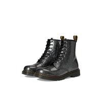 Dr. Martens unisex-child 1460 Pascal (Big Kid), Black/Silver, 37 EU