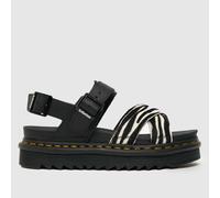 Dr. Martens Voss Sandals in Black & White UK 4 (EU 37)