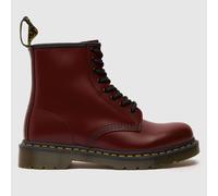 Dr Martens Women's 1460 8 Eye Boots in Dark Red, Leather, Size: 3 UK 3 (EU 36)