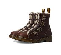 Dr. Martens Women's 1460 LTT Fl Fashion Boot, Dark Brown, 4 UK